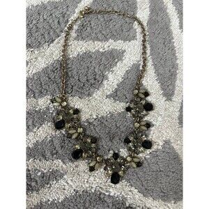 Layered Beaded Gold Francesca’s Statement Necklace